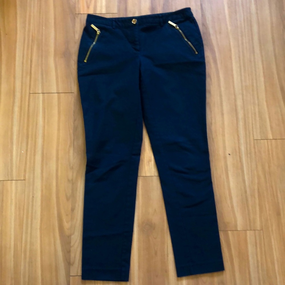 Michael Kora size 4, navy blue slacks